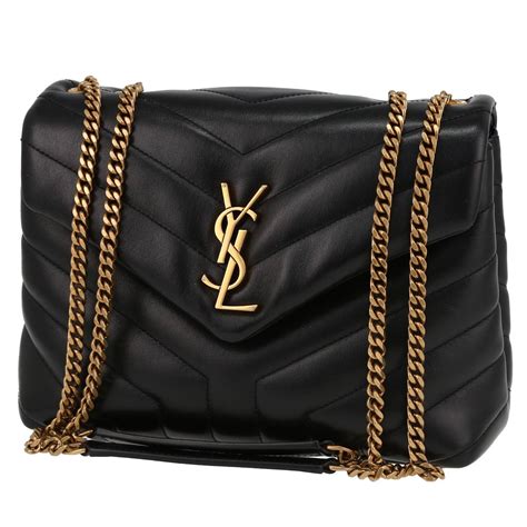 Saint Laurent Borsa a tracolla grande Loulou 